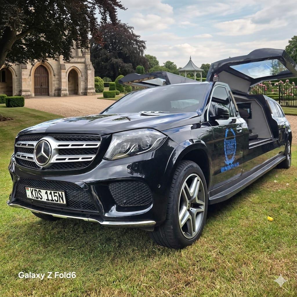 Mercedes-Benz GLS 500 Limousine Hearse, alternate view