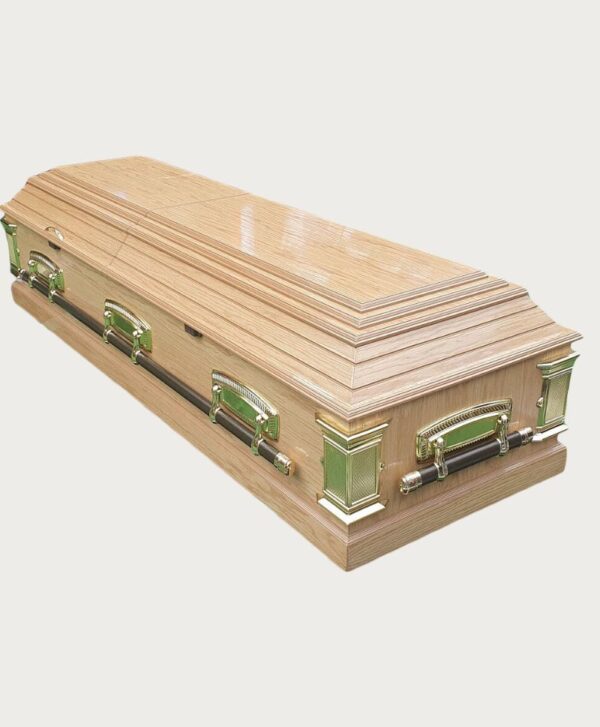 perozie brown meru oak swing bar casket