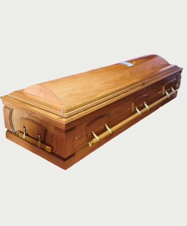 perozie semi dome swing bar casket