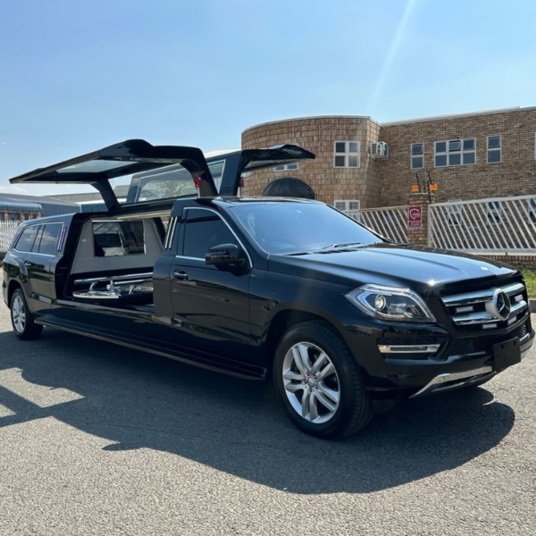 Gl Mercedes Limousine hearse Perozie Funeral Services